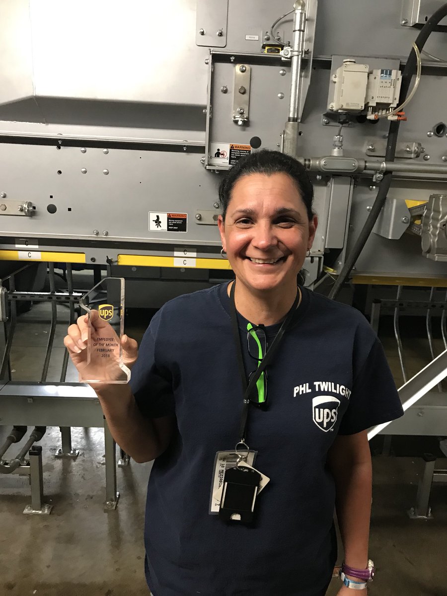 Congratulations to the PHLPA Day Small Sort employee of the Month!!  Great Job Millie!!