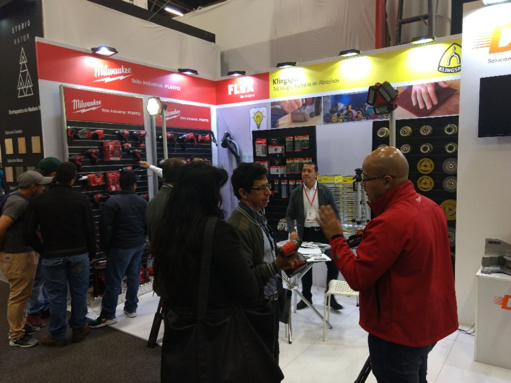 Durespo's tweet photo. Hoy iniciamos nuestra participación en la feria de #MuebleyMadera con nuestro portafolio especializado para el trabajo de la #madera: #herramientas, #abrasivos y #recubrimientos. @MilwaukeeTool @klingsporabrasi #Profilan https://t.co/SEB3qMIw4e