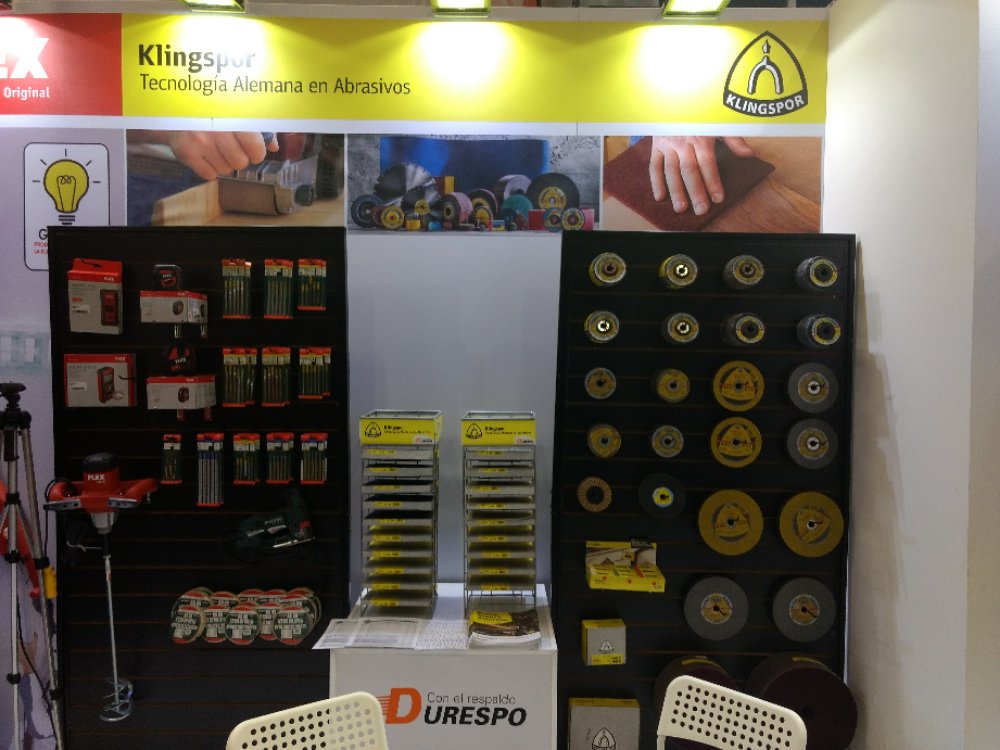 Durespo's tweet photo. Hoy iniciamos nuestra participación en la feria de #MuebleyMadera con nuestro portafolio especializado para el trabajo de la #madera: #herramientas, #abrasivos y #recubrimientos. @MilwaukeeTool @klingsporabrasi #Profilan https://t.co/SEB3qMIw4e