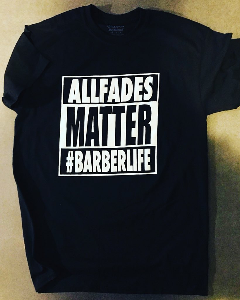 #allfadesmatter shirts are now for sale  #tacoma  #lakewood #seattle #studioflow #studiolife #studio #audio #audiolife #graphicdesign #hiphop #rap #rnb #music #musicislife #andis #wahl #grinding #grind #graphics #nyc #LA  #fashion #barber #masterbarber #tacomabarber #hairstylist