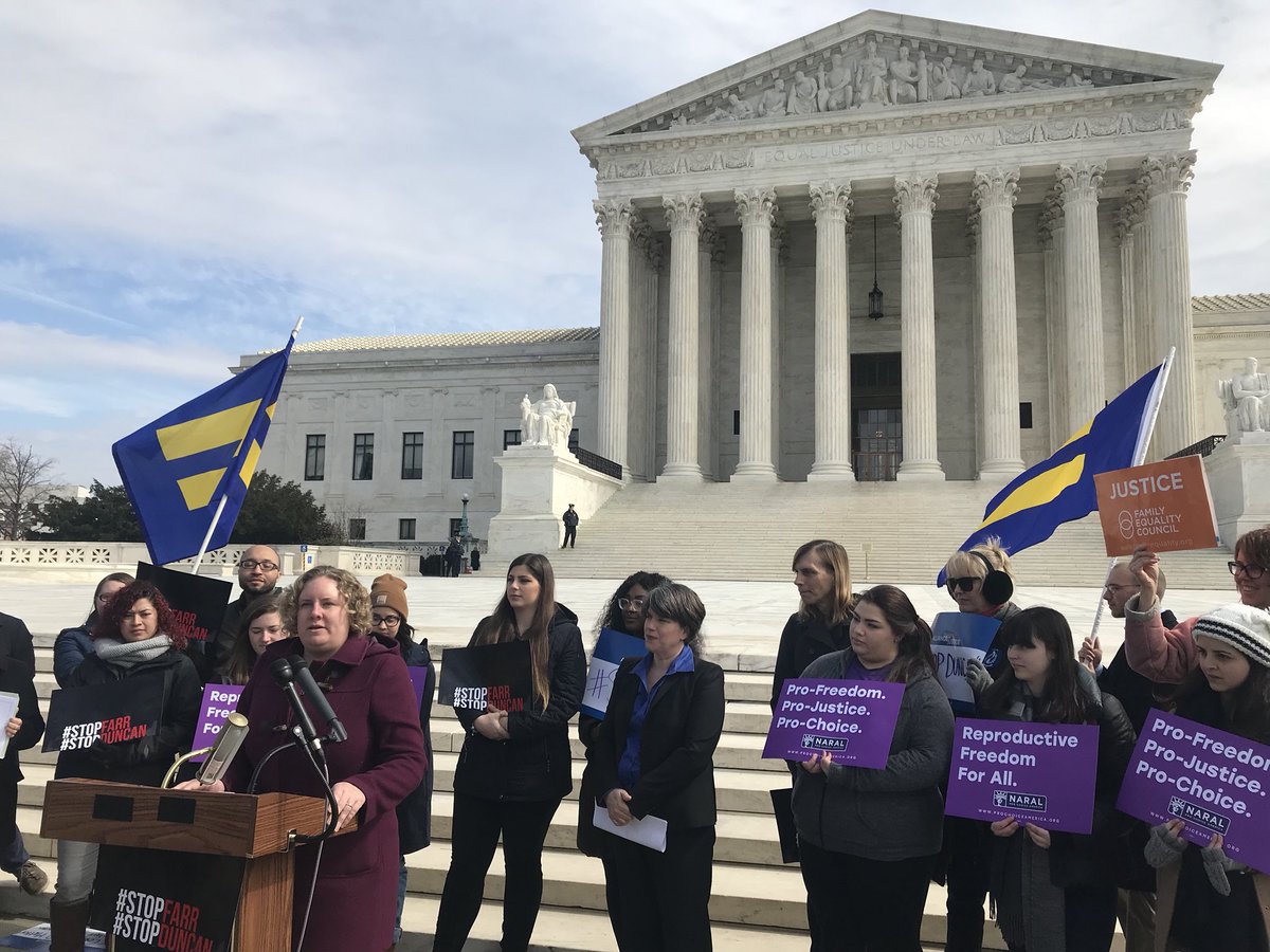 Sarah Warbelow at Supreme Court