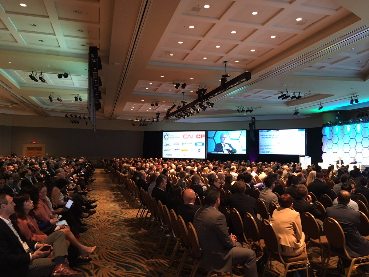 Day 2 at #TPM2018. #digitization #oceanshipping #digitaltransformation