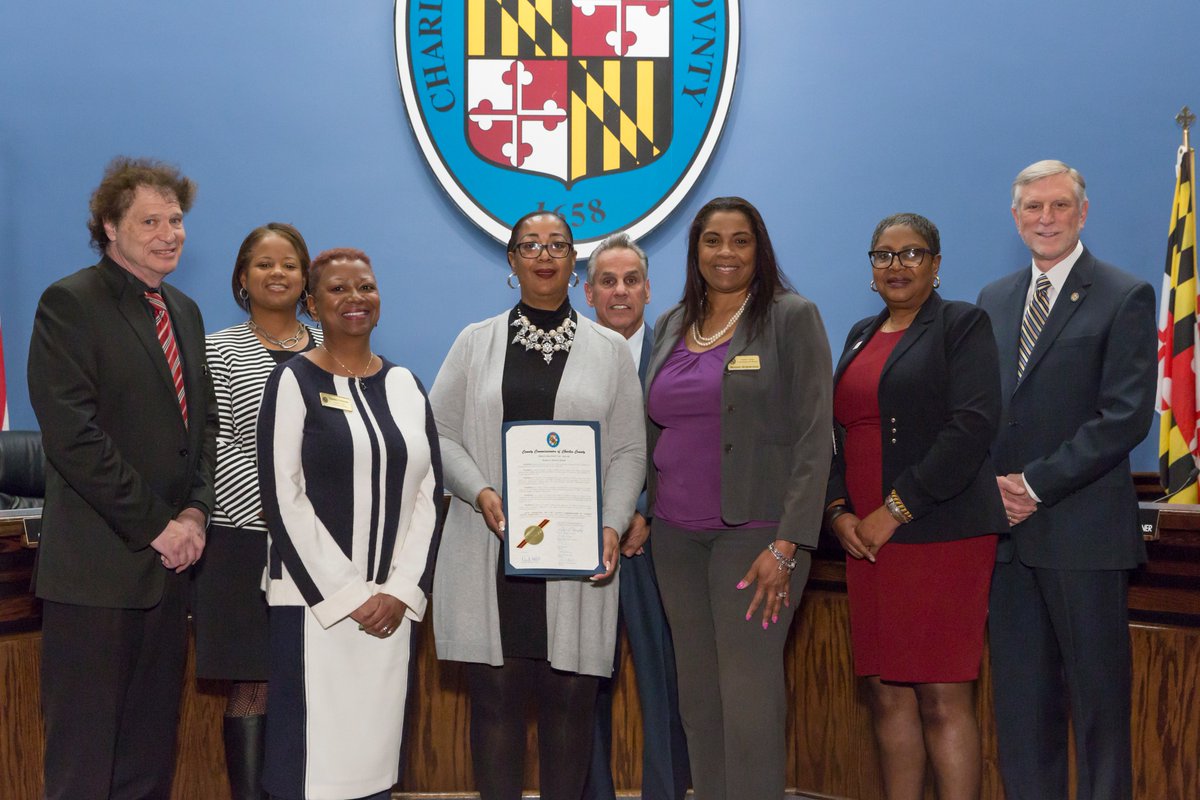 The County Commissioners recognized March as Women's History Month and acknowledged the work our Charles County Commission for Women does for women in our community: bit.ly/2G2KTRa <a href="/CharlesCoWomen/">Charles County Women</a>