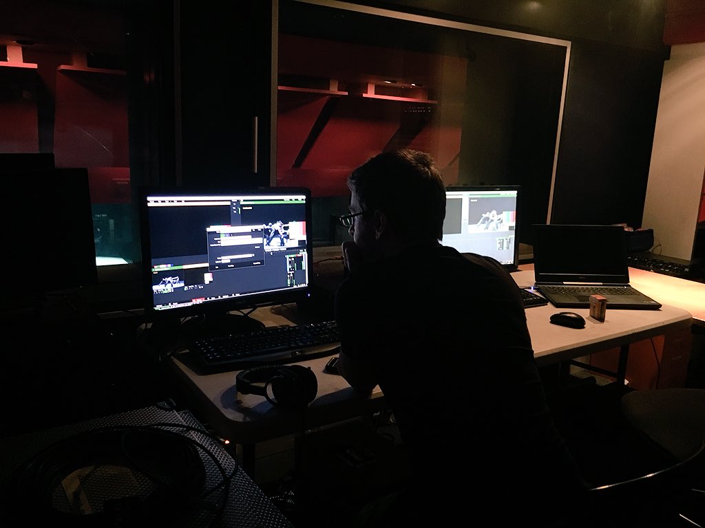 Sadlers_Wells's tweet photo. The cameras are set for tonight’s live Q&amp;A with @BalletBC Artistic Director Emily Molnar. Keep tweeting your questions using #AskBalletBC and tune in at 9.45pm! https://t.co/aNZWqsyvQL