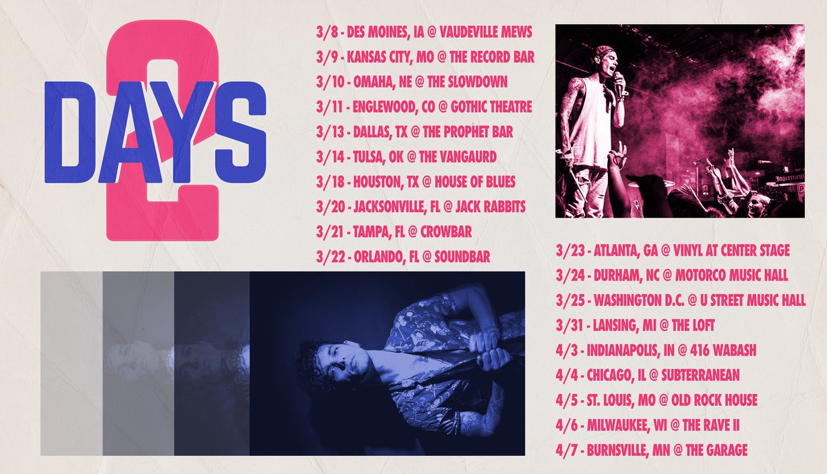 vesperteen's tweet photo. 2 DAYS...

tickets: https://t.co/uuj2r6HIBR https://t.co/ALWxYhhliC