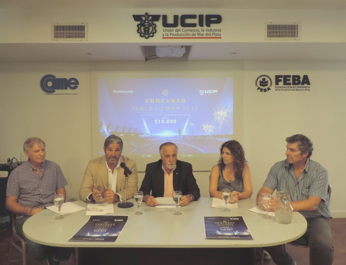 Lanzamos el concurso Isologo <a href="/MDP2030/">MDP2030</a>. Hasta el 16 de Abril hay tiempo para presentar las propuestas. El isologo ganador tendrá un premio de $10.000. Nota completa 👉 ucip.org.ar/noticias/ucip-…