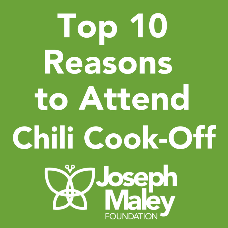 JosephMaleyJMF's tweet photo. Top 10 Reasons to Attend the Fourth Annual Chili Cook-Off! Today's blog post outlines just a few of the reasons you need to join us on this Saturday at 6 PM:  https://t.co/OlEsxwBw09. https://t.co/szB7oRCclF