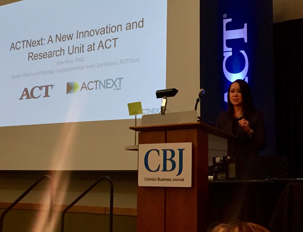 StevePolyak's tweet photo. Next up Ada Woo @ACT @ACTNext #cbjtech https://t.co/AQni9dcCw7