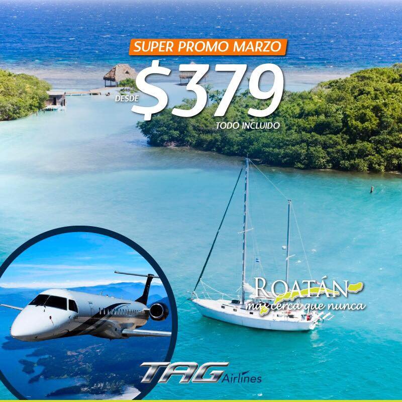 tagairlines's tweet photo. ¡Aprovecha esta increíble oferta antes de Semana Santa! Reserva tu paquete TODO INCLUIDO en: https://t.co/gRwRMliMfE #Roatan #TodoInlcuido https://t.co/XnqqCoraCZ