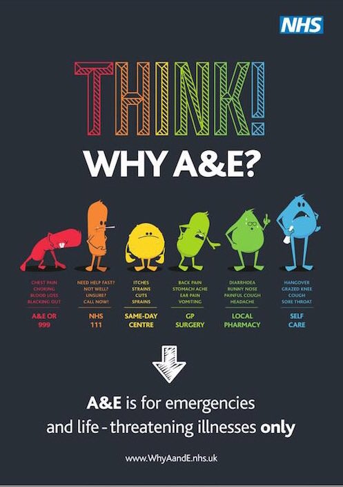 Accident and Emergency, not ANYTHING & EVERYTHING.          Our department remains very busy this evening @NGHnhstrust please help us to help those that need emergency care and treatment. #staywell #999wise #teamNGH #teamED #accident&emergency