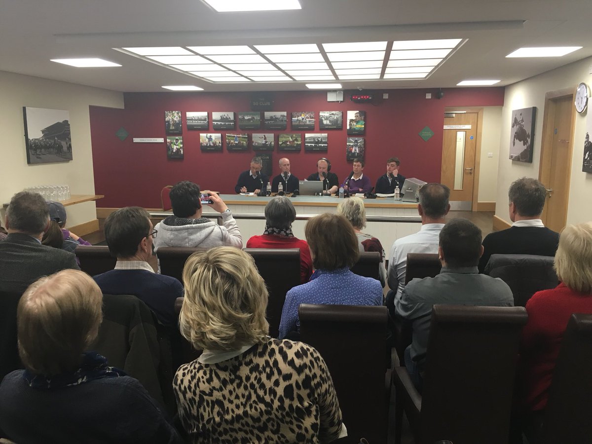 We’re live from the weighing room! Tune into <a href="/BBCGlos/">BBC Gloucestershire</a> now! Star panel of <a href="/Rynerhatch/">Ryan Hatch</a>, former jockey Carl Llewellyn, Clerk of the Course Simon Claisse, and Starter Robbie Supple. Text your questions to 81333 with the word GLOS, or tweet <a href="/BBCGlos/">BBC Gloucestershire</a> #TheFestival