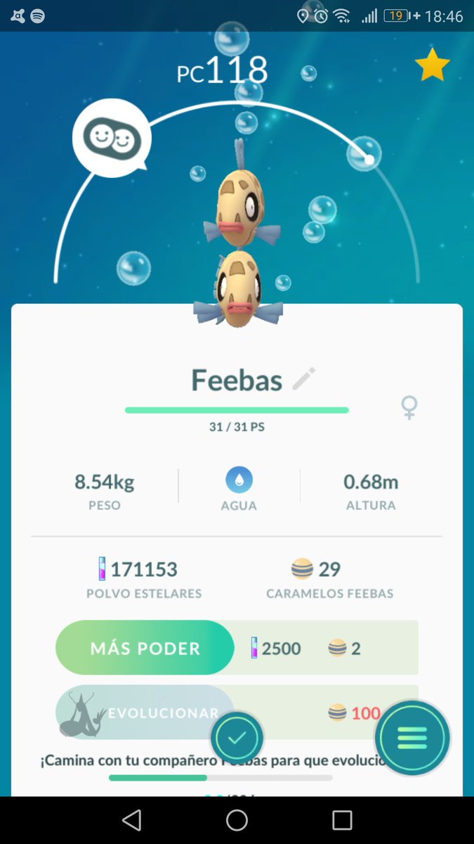 ricardoyagues's tweet photo. Piscis 🐟🐟 #PokemonGo https://t.co/6I6DPIZPhp