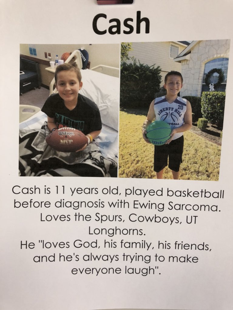 JPIIHS_1m4a's tweet photo. Meet our next Warrior. Please make cards, pray and spread the word!! We love you Cash! https://t.co/xsdTJ2PdFr