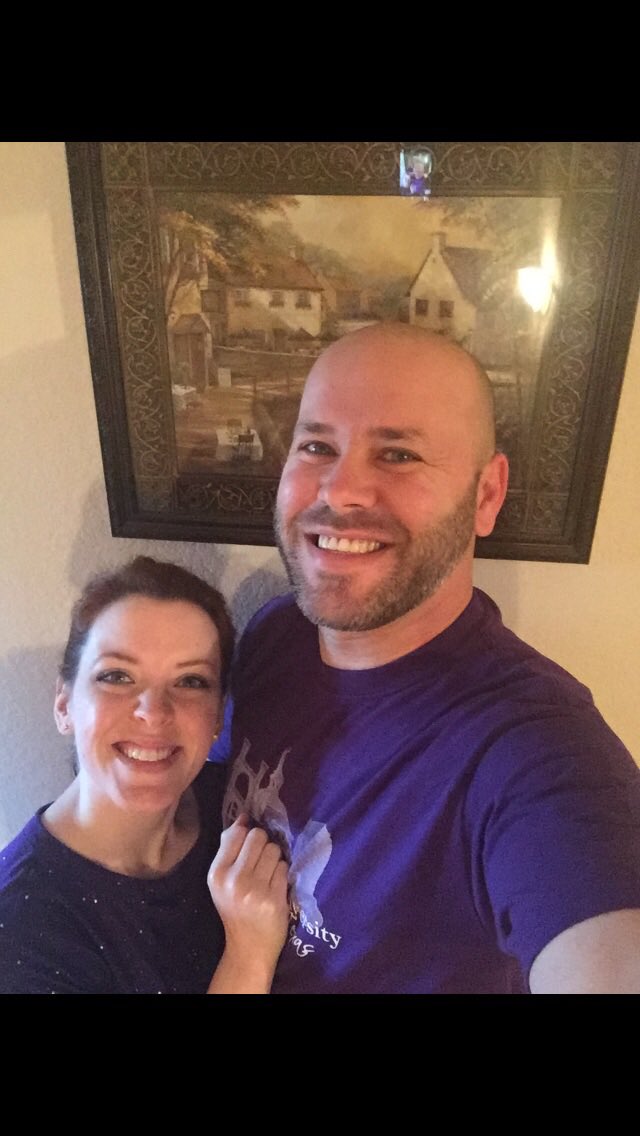 ProfMull's tweet photo. Joining our @TarletonWaco family as we #PurpleOutForLayla Sending prayers, support, love, and hope to @EY_23_ as they go for a 2nd opinion today. Itβs also Layla and Rayleighβs 5th birthday! π #TinyMight #LoveForLayla @MackyBradley @packwade https://t.co/W1sAa26ETn
