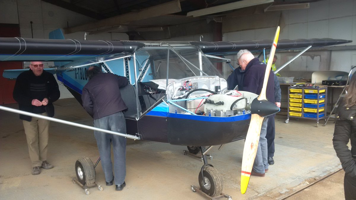 Fantastic to be at BLC build our final SBAP plane nearly finished @RAeSCareers <a href="/AeroSociety/">Royal Aeronautical Society</a>
