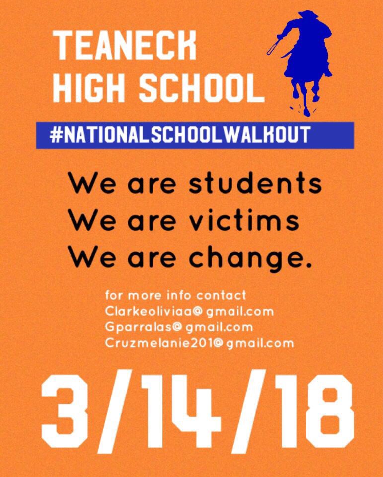 come join us in unity and in struggle #NationalSchoolWalkout to end gun violence and to push for gun control. If you have any questions or inquiries email the people on the flyer, hope to see you all out there. ✊✊🏻✊🏼✊🏽✊🏾✊🏿