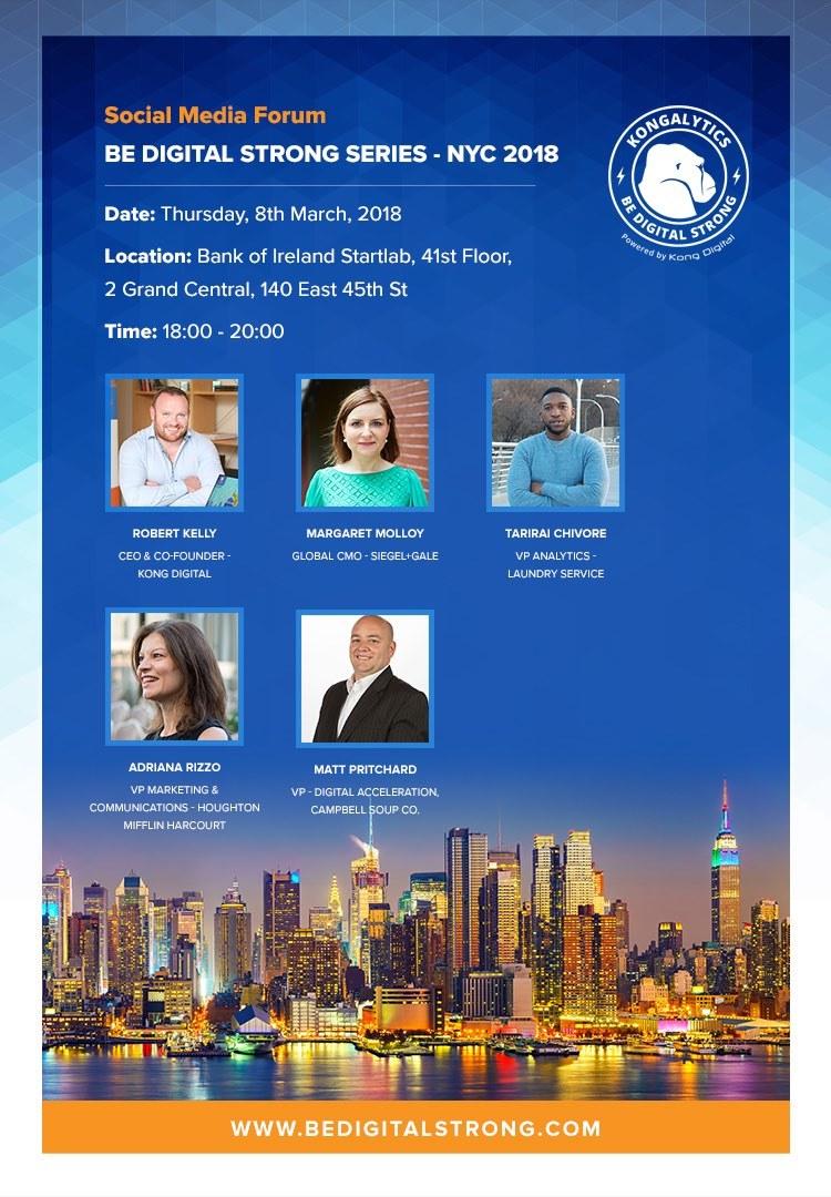 I'm delighted and proud to be hosting the first #BeDigitalStrong Series event in #NYC this Thursday night! We have a stellar panel including <a href="/MargaretMolloy/">Margaret Molloy</a> alongside @typcaltee, <a href="/AdrianaRRizzo/">Adriana Rizzo</a> and <a href="/mattp156/">mattp156</a>

RSVP at BeDigitalStrong.com