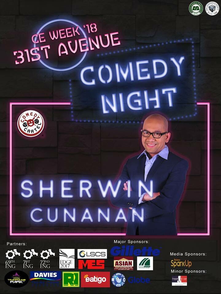CEweek2019's tweet photo. Join us this Thursday at Andrew 20th as CE Week proudly presents Thursday Night Live with professional comedian Sherwin Cunanan from Comedy Cartel, one of Manila’s best stand-up comedy acts. What are you waiting for? Come and join us now!

#CEyouinNYC https://t.co/dvtufPyBr6