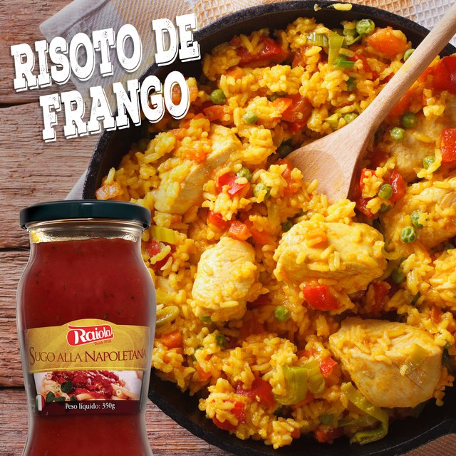 raiolafood's tweet photo. Esse delicioso risoto de frango com Molho Napoletana vai encantar paladares! Não fique com água na boca, prepare essa receita você também!
https://t.co/oIfBmOjVwv #alimentação #risoto #risotodefrango #molhodetomateraiola #MolhoRaiola #AzeiteRaiola #raiolafood https://t.co/sAr89ardyH