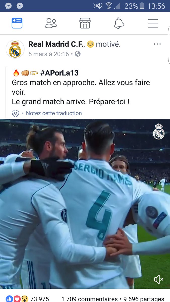 back2my9's tweet photo. La traduction bug chez moi ou cest vraiment ce quils ont écrit ? #PSGREA https://t.co/KuS9fdctDI
