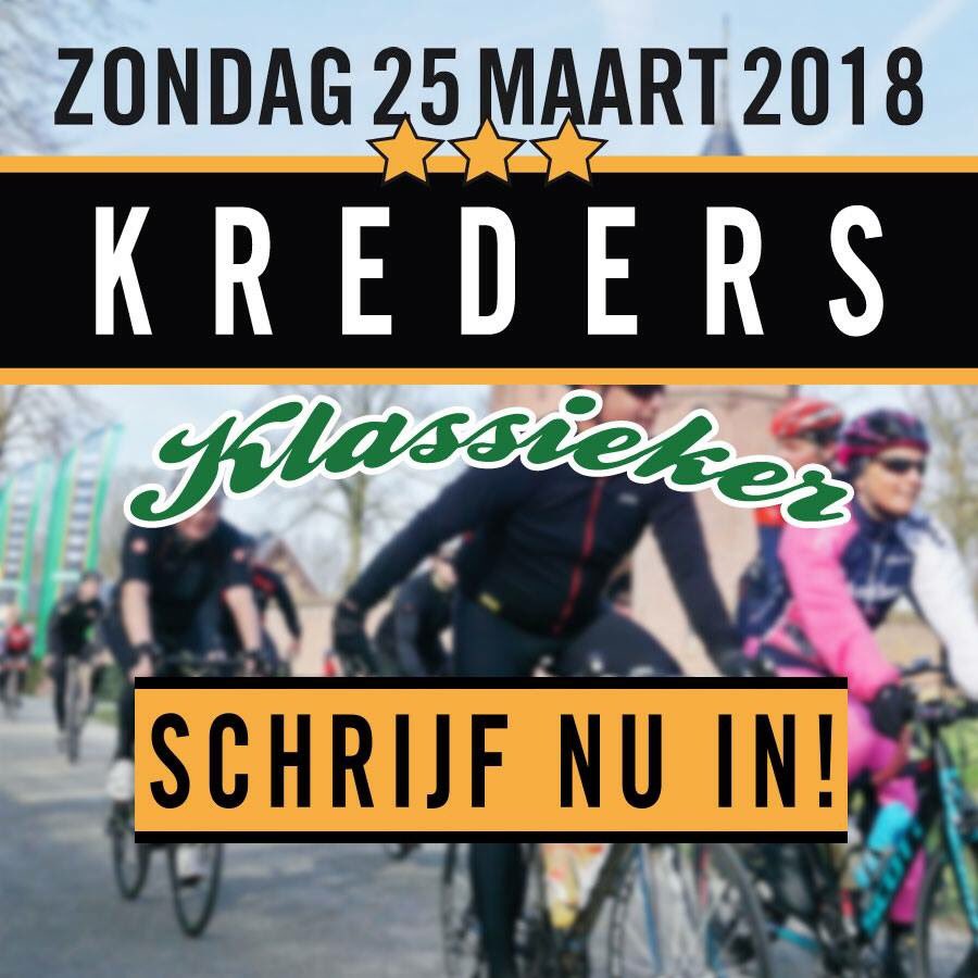KredersKlassiek's tweet photo. Voor je het weet is het zover!!
Schrijf je nu in! #dekreders #ntfu #fietssport #mijntoertocht https://t.co/G5XfNSDn90