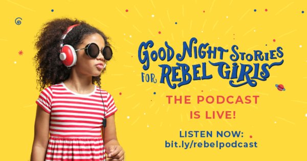 SabrinaJacques2's tweet photo. Rebel Girls Podcast is live!  When you can't read their books, listen listen to their  amazing stories. https://t.co/Qeb9kVCvr0 https://t.co/WTRxnaP50H