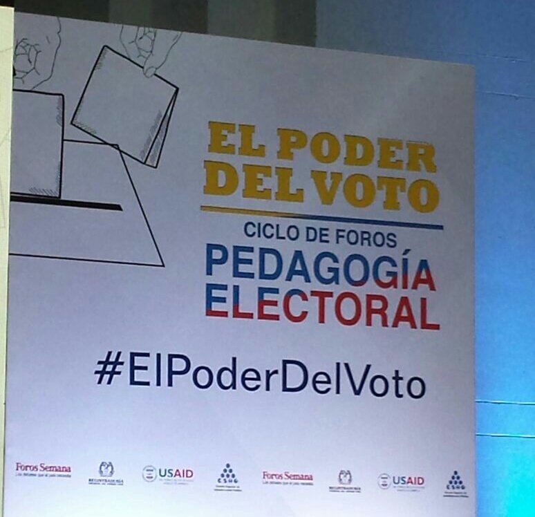eduardogarzont's tweet image. #AEstaHora inicia Ciclo de foros Pedagogía ciudadana #ElPoderDelVoto en #Montería donde hablaremos sobre denuncia ciudadana en el proceso electoral @UrielColombia