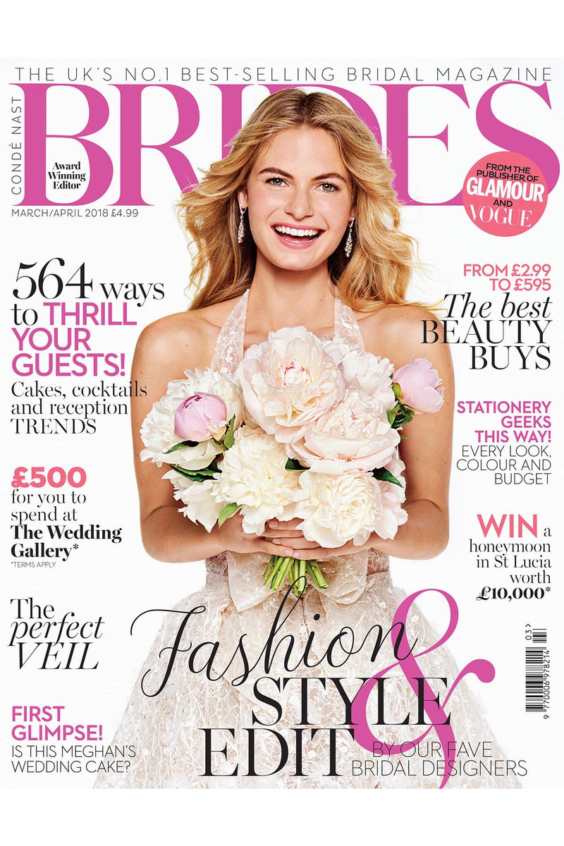 LittleEmeraldL1's tweet photo. On Sale Now! @bridesmagazine March/April Issue featuring another piece of art from @littleemeraldofficial latest collection available at https://t.co/kozhxyd0DW! #bridesmagazine #brides #littleemerald #feature #couturekids #highlight #luxury #lacedresses https://t.co/hv3XvAV2CG