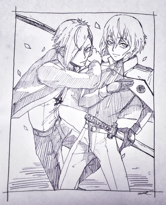 落書き
源氏兄弟/刀剣乱舞 
