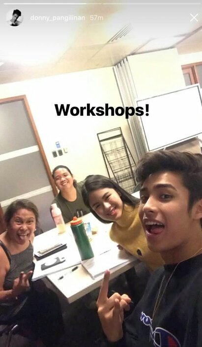 Playhouse workshop today with @donnypangilinan  and @delavinkisses.
#TeamDonny
#DonKiss
PLAYHOUSE TuesDONKISS