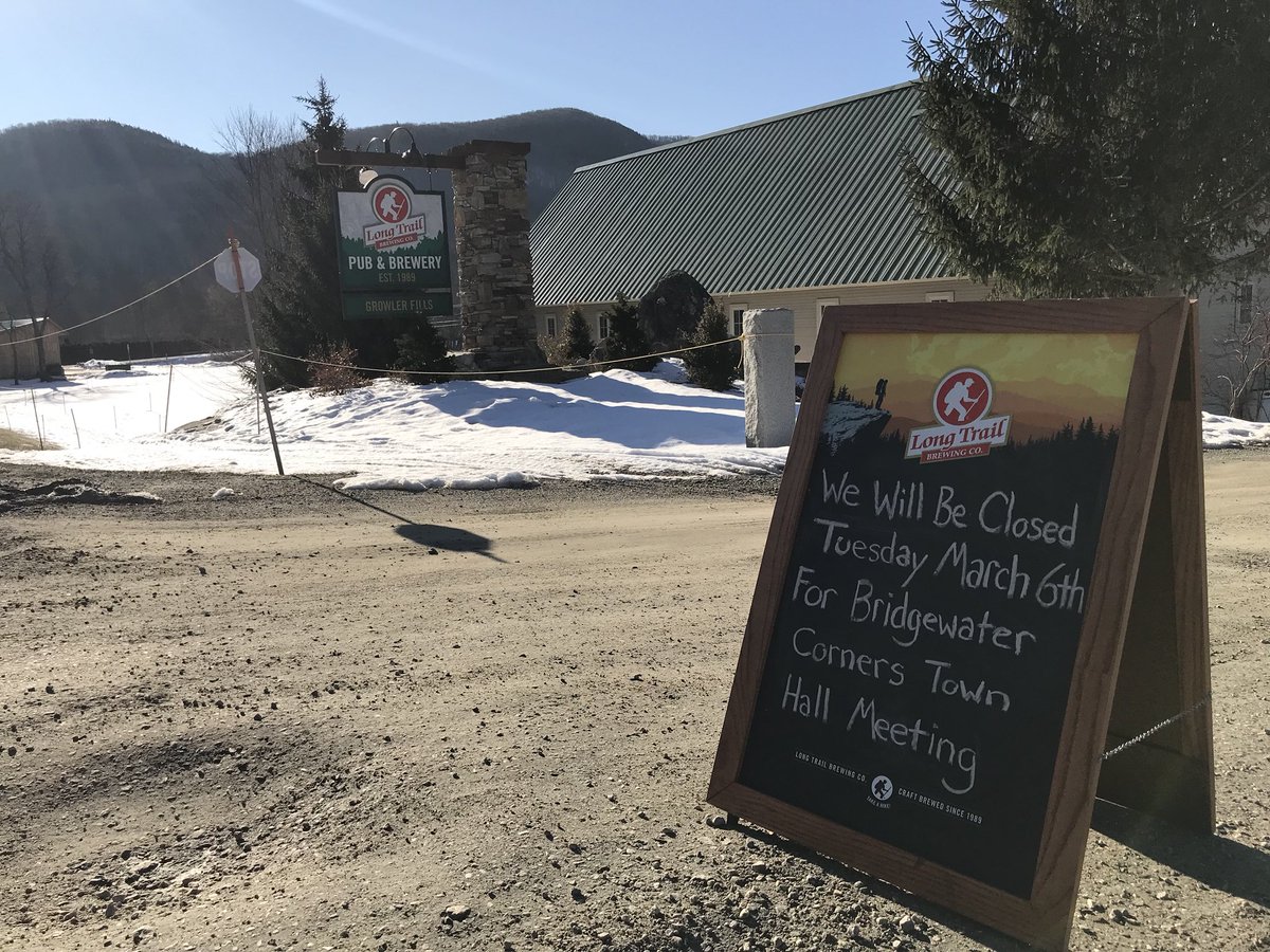 The town of Bridgewater, Vermont is holding the annual Town Meeting at