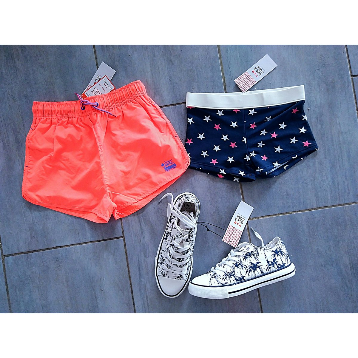 Merci <a href="/tapealoeil/">Tape à l'oeil</a> pour cette jolie surprise au courrier aujourd hui ... collection ete a retrouver de toute urgence en magasin 😍 #ambassadeur  #influenceur #tapealoeil #mode #tenue #look #enfant #shopping #fashion #nouvellecollection #collectionete #merci #cadeau