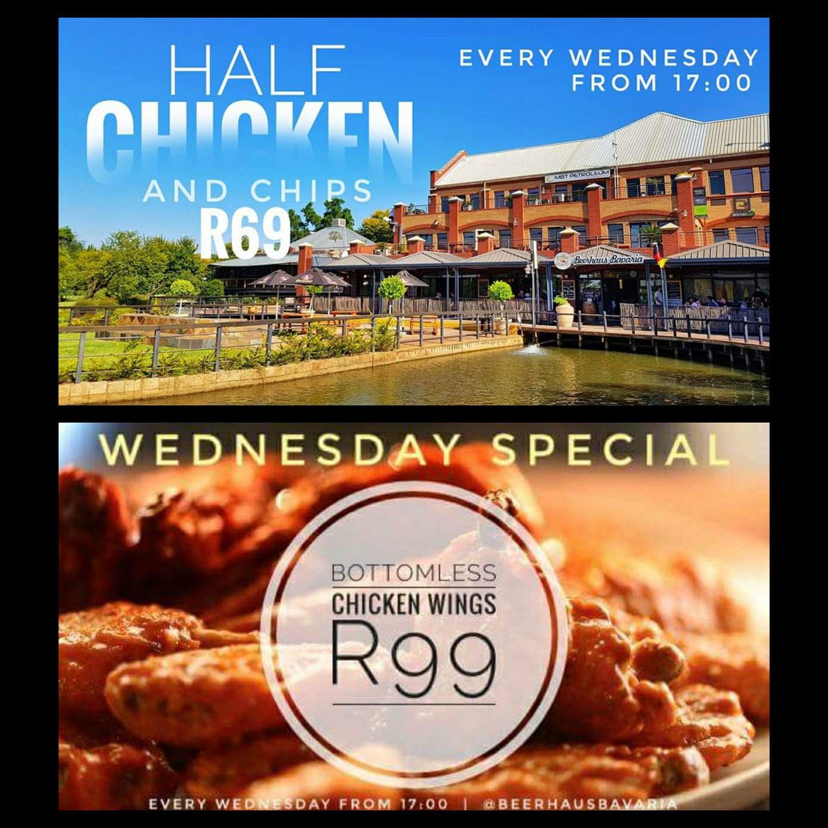 Come and enjoy our #ChickenWednesday Specials tomorrow night! Bring the friends and make it a night to remember!
