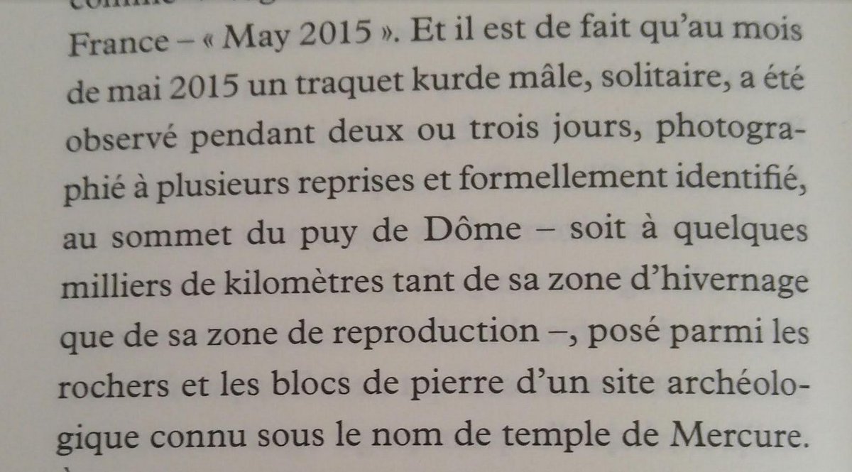 H_Litteraires's tweet photo. #MardiConseil Depuis le temple de Mercure, au sommet du Puy de Dôme, jusqu'aux montagnes du nord de l'Irak, suivons avec l'écrivain #JeanRolin la piste du "Traquet kurde" en lice pour le #PrixVialatte2018 @editionsPOL https://t.co/tRUKnfLLUZ