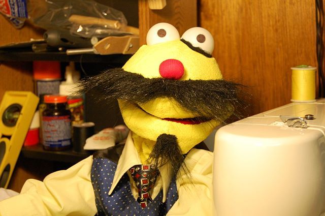 RottenPuppets's tweet image. Mister Muffstache aka Max hanging around the old workshop. Showing his facial glory in full effect!

#puppets #puppet #puppetlife #mustache #bea #beardstagram #beardnation #mustachelife #stache