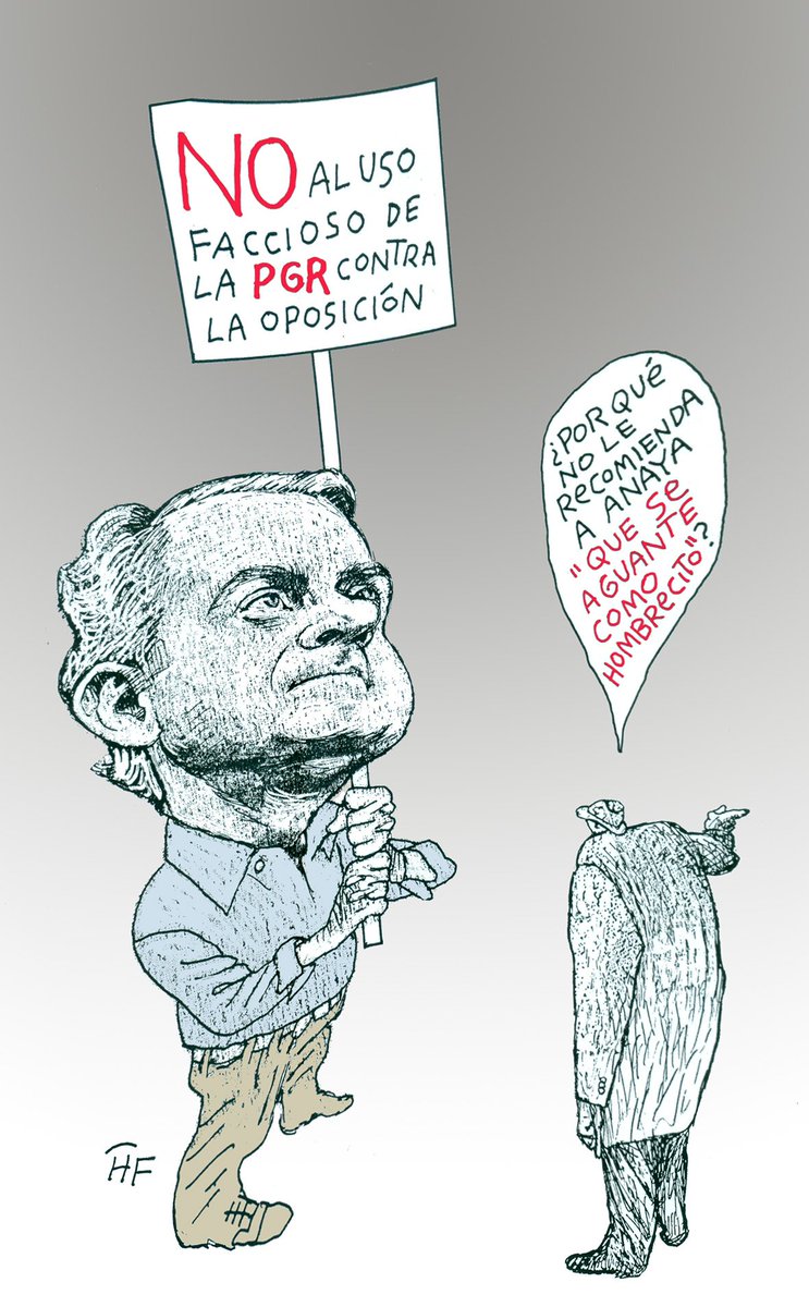HOMBRECITOS.
"Que se aguante como hombrecito", le dijo Creel como Secretario de Gobernación a AMLO cuando lo desaforaron en 2005.