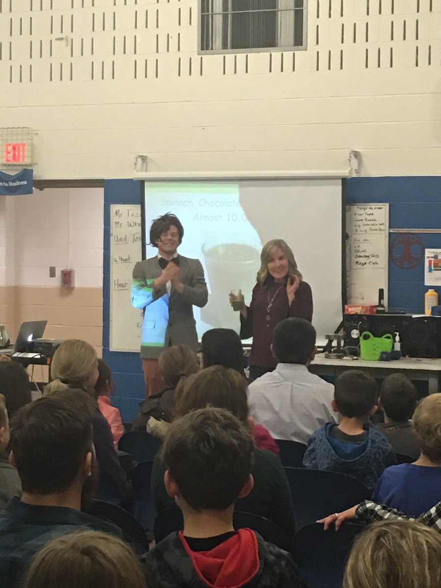 HSECP's tweet photo. Partnering with @OURSchoolsMD, FES hosted a STEM Night where students and parents harvested and taste tested microgreens that the students grew! This was the culminating event in a series of activities in which the FES community gained a better understanding of sustainable living https://t.co/IWHgtfipqI
