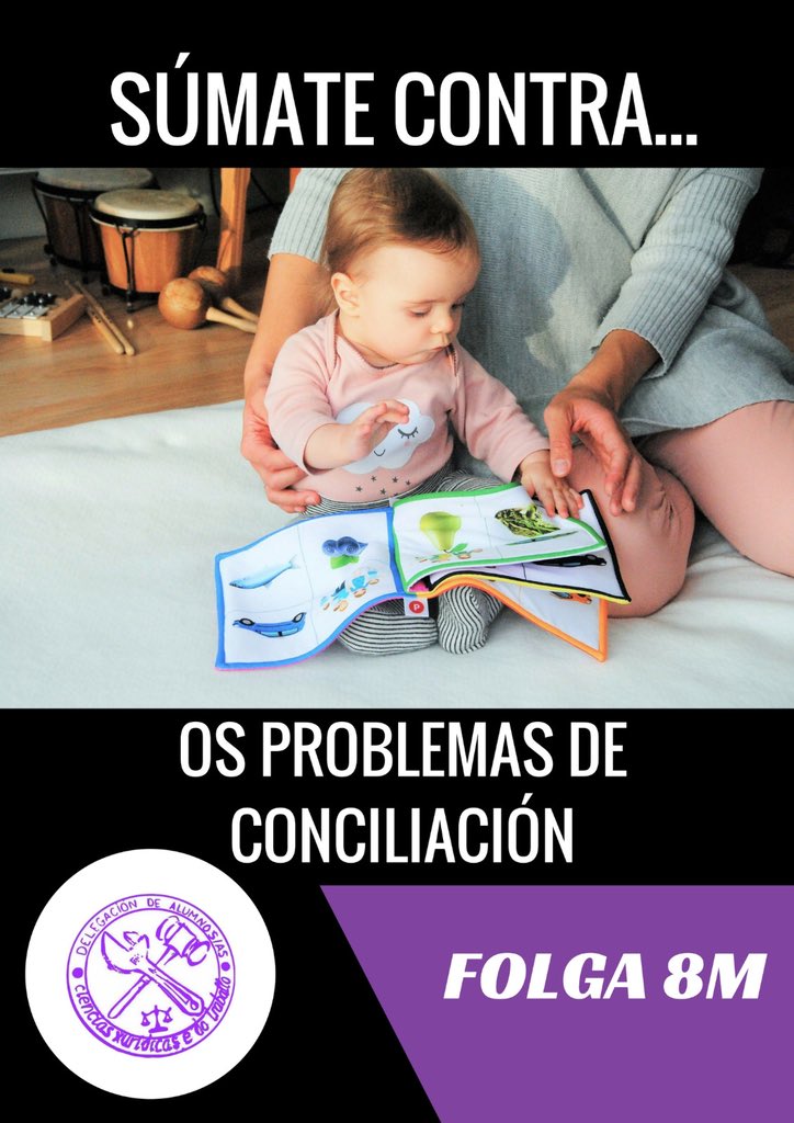 FOLGA 8M. #SÚMATECONTRAPROBLEMASCONCILIACIÓN