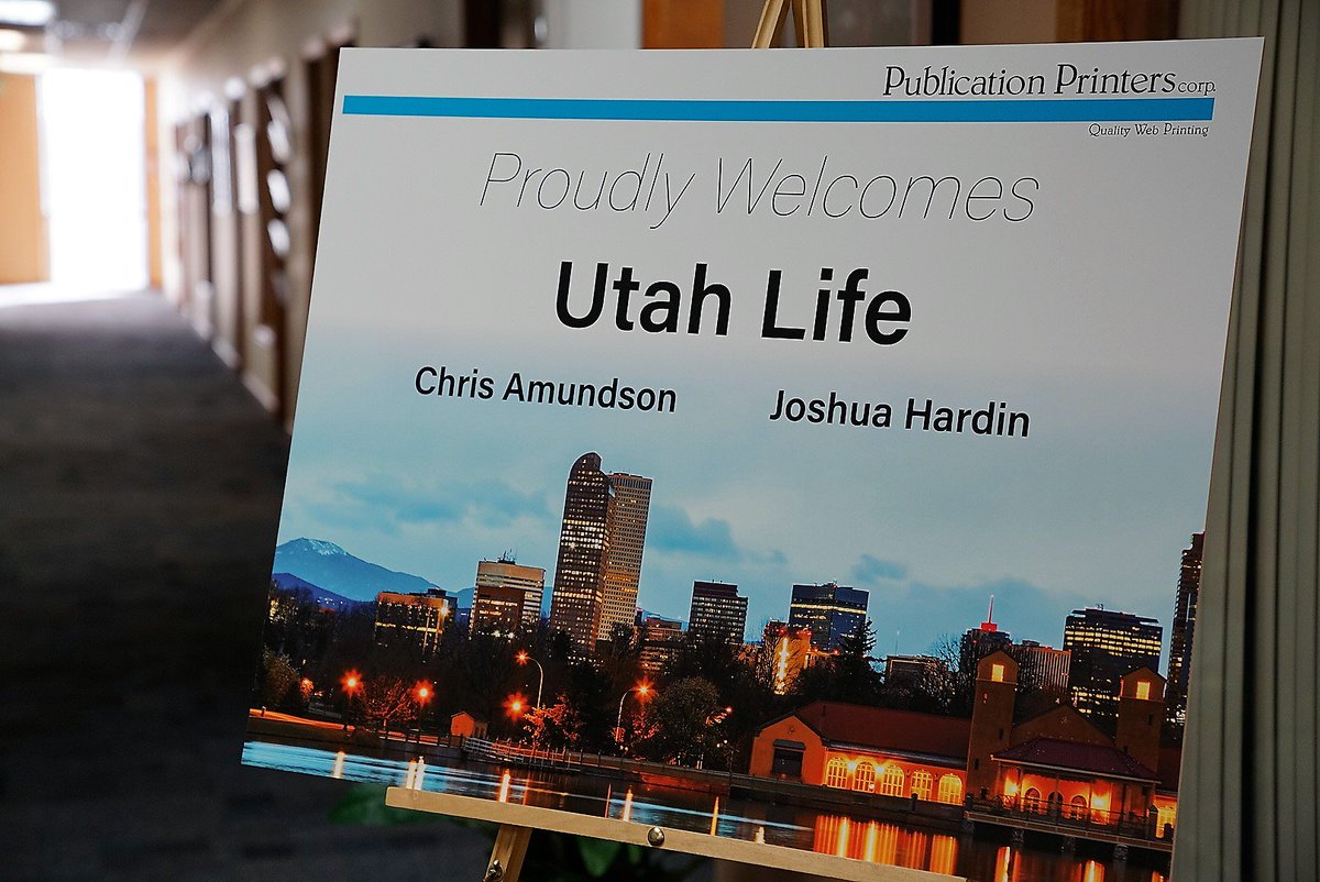 UtahLifeMag's tweet photo. We got the red carpet treatment for the printing of the first issue of Utah Life. Watch this feed for more photos and inside scoop.
#publicationprinters #utahmagazine #premiereissue #chartersubscriber https://t.co/2XIFlM3C9C