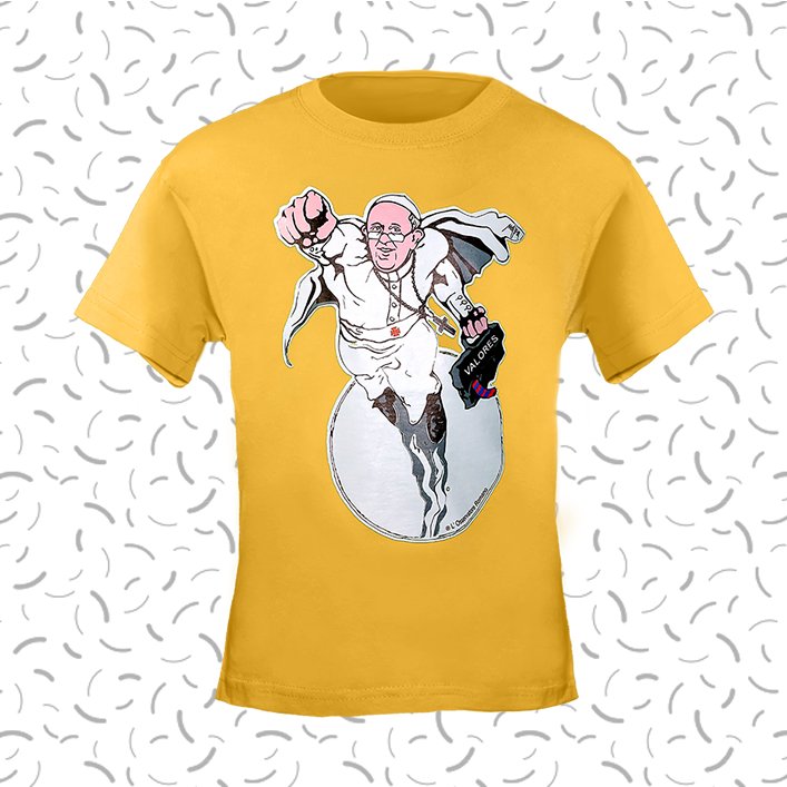 ordinaryheroes's tweet photo. A special #OrdinaryHeroes t-shirt 
is travelling across the world and is collecting the autographs of many testimonials from the world of entertainment and sport! Don't miss the chance to have YOUR own personal t-shirt!
Go to ➡️ https://t.co/xpvUb90TBp #charity #PopeFrancis https://t.co/88tJHwAP9r