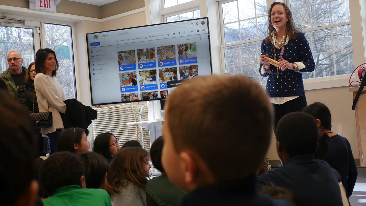elisabethmorrow's tweet image. Parents and family stopped by this morning to see the Little School &quot;Forces in Motion&quot; display, showing second graders tech creations using legos, coding, and an imagination. #techandeducation #forcesinmotion #coding #legos #technologyandlearning