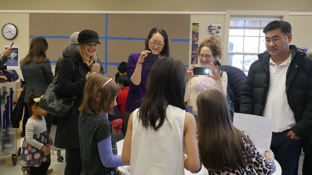 elisabethmorrow's tweet image. Parents and family stopped by this morning to see the Little School &quot;Forces in Motion&quot; display, showing second graders tech creations using legos, coding, and an imagination. #techandeducation #forcesinmotion #coding #legos #technologyandlearning