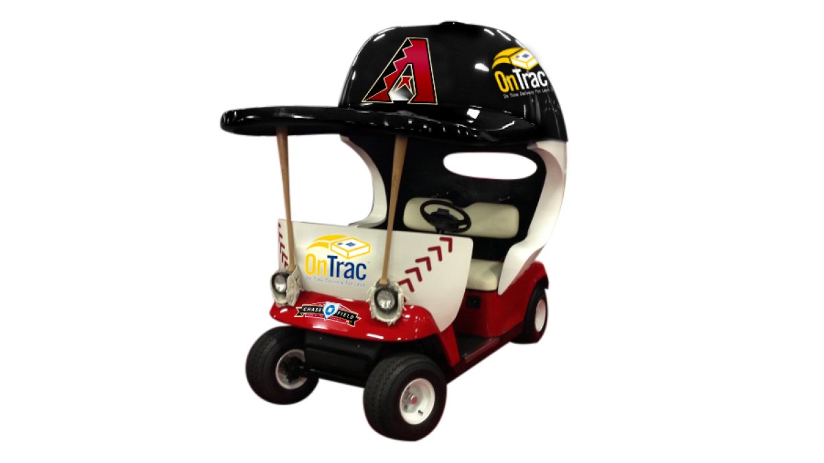 This is actually happening.

Introducing the OnTrac Bullpen Cart! #GenerationDbacks