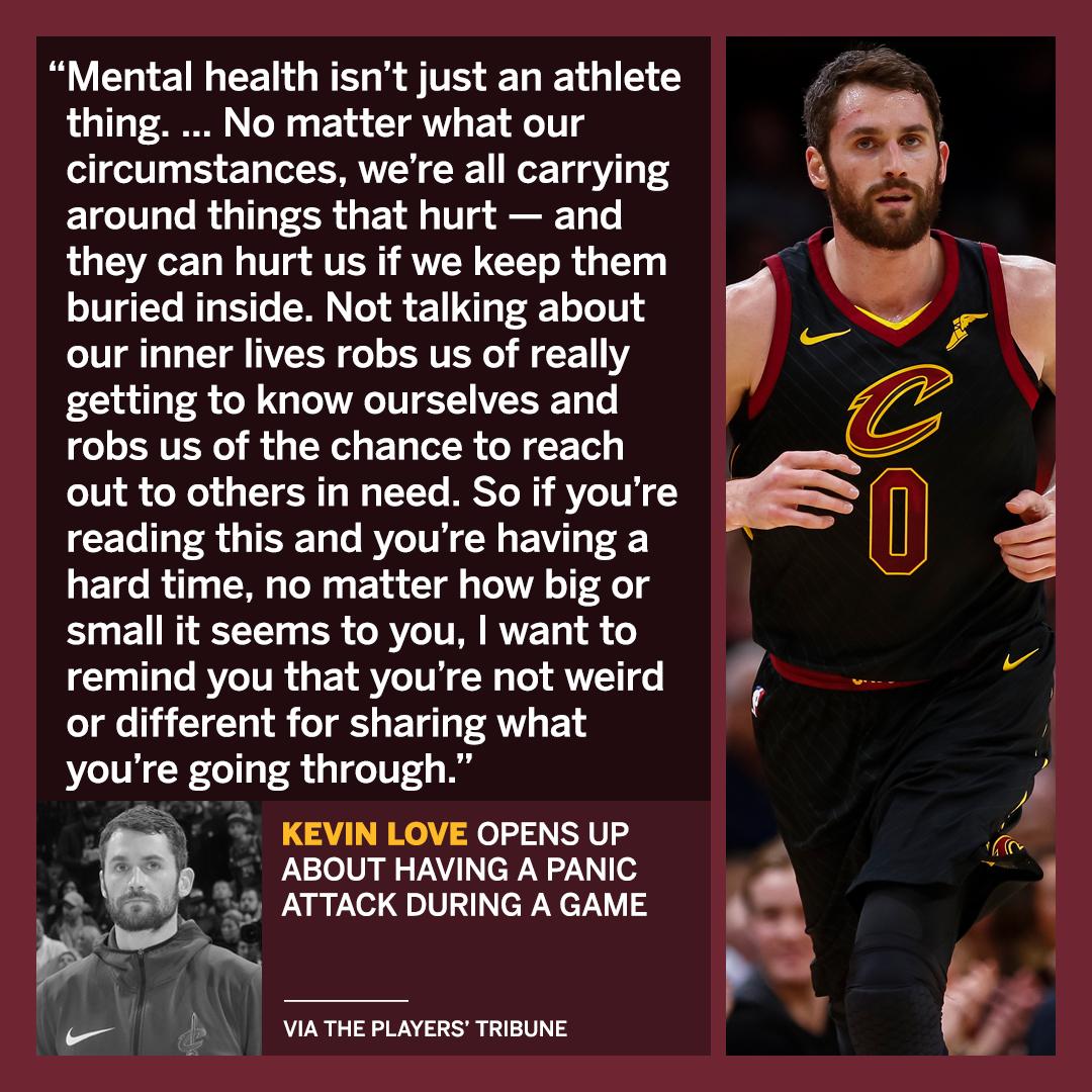SportsCenter on Twitter "Kevin Love opens up about having a panic