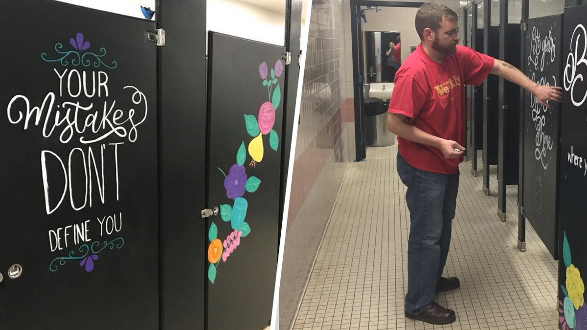 Parents' inspiring paint job helps elementary students 'look for joy' in school: on.today.com/2oCij1l