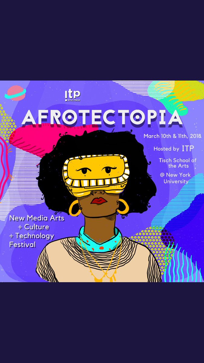 ToyaFromHarlem's tweet image. Whose going to Afrotectopia this weekend?! Talking about all things black in tech, art and design. I&apos;ll be there.  @ITP_NYU #afrotectopia