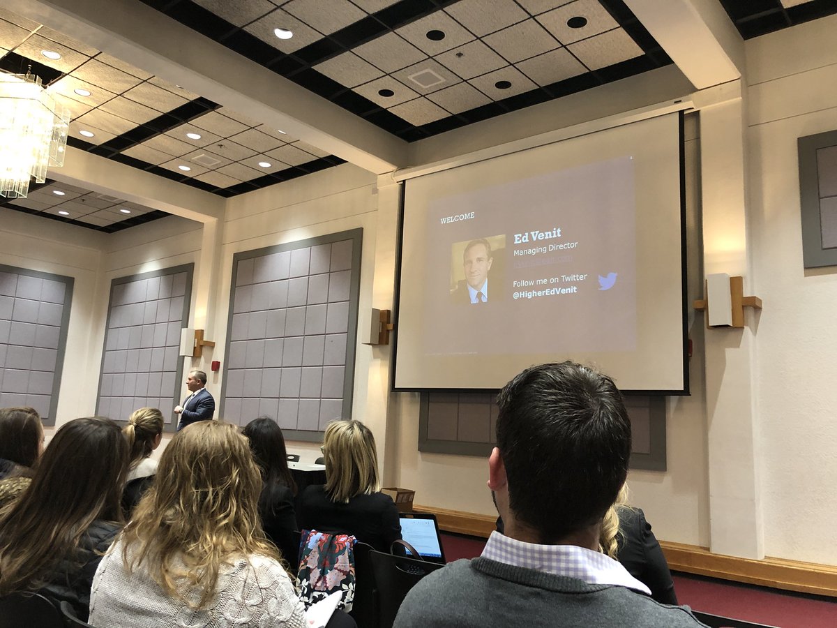 DrChuckAmbrose's tweet photo. @HigherEdVenit begins our focus on the #CompletionCommitment today with @EAB - everyone has a role in student success and our performance will be defined by the alignment of our efforts to produce a historic level of results for students! https://t.co/rRapJARxqL