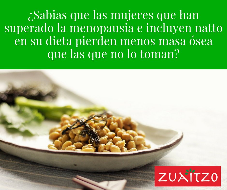 zuaitzo's tweet photo. ¿Sabías que el #natto es uno de tus mejores aliados para tu #salud #osea? Rico en #calcio y #magnesio ayuda a prevenir la #Osteoporosis y a mantener tus #huesos #sanos https://t.co/THvei7Ozgj
