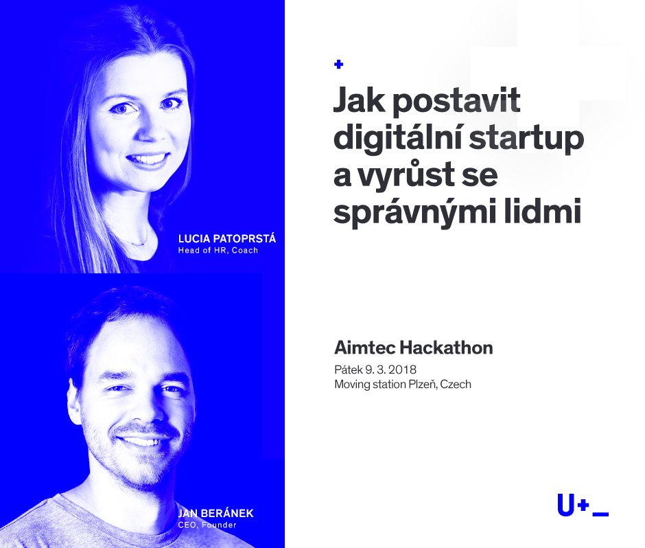 usertech's tweet photo. Come to the #AimtecHackathon this weekend in #Plzeň and on Friday you can hear @janberanek and Lucia Patoprstá discuss how to build your #startup and grow with the right people. With speakers like these, it's bound to be enlightening. Info here: https://t.co/R0sLRSjm0e https://t.co/Z0kXwWfLTu