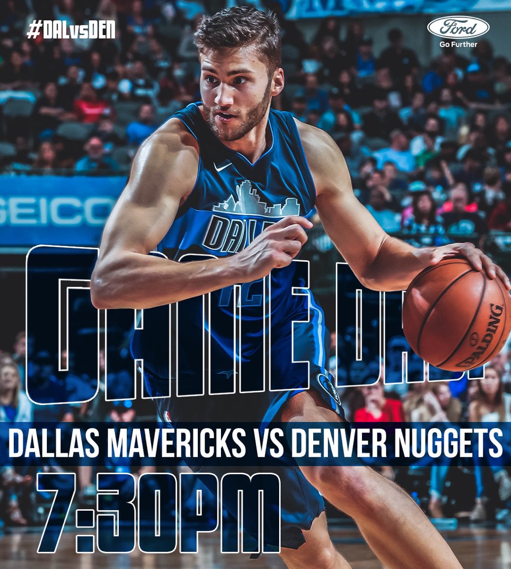 dallasmavs's tweet photo. Calling all MFFL's! It's Super Hero Night &amp; Special edition T-shirt Tuesday as we take on the Denver Nuggets! Tipoff set for 7:30PM, doors open at 6PM &amp; if you can't make it to the @AACenter catch the action on @FoxSportsSW! #MFFL #DALvsDEN

🎟: https://t.co/0Xsudk89oQ https://t.co/DUFk0Yy8OG